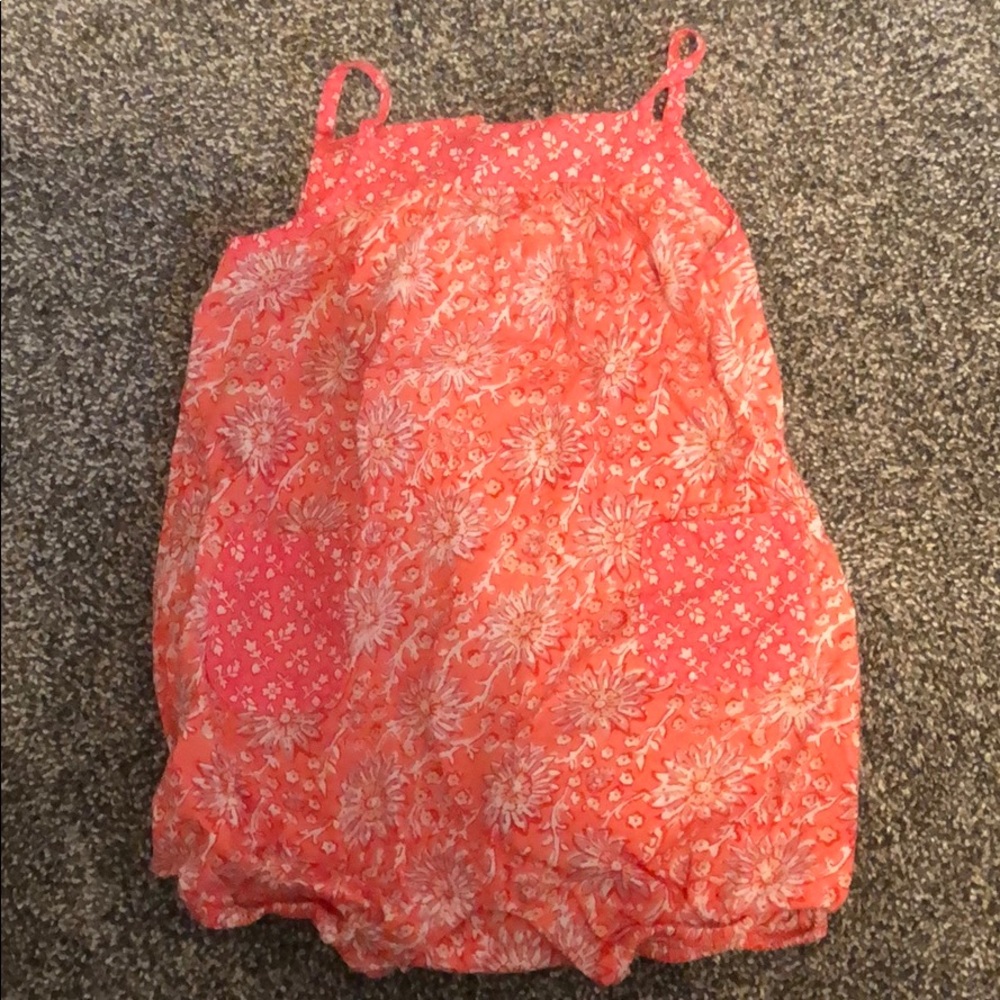 Infant girls summer romper